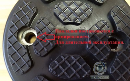 Накладка резиновая для подъемника