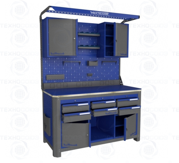 Верстак инструментальный рабочее место MECHANIC №154